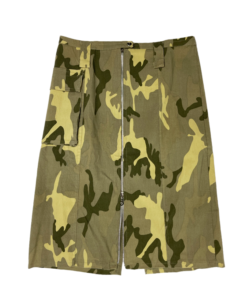 Modern Tailored Military Skirt - Main