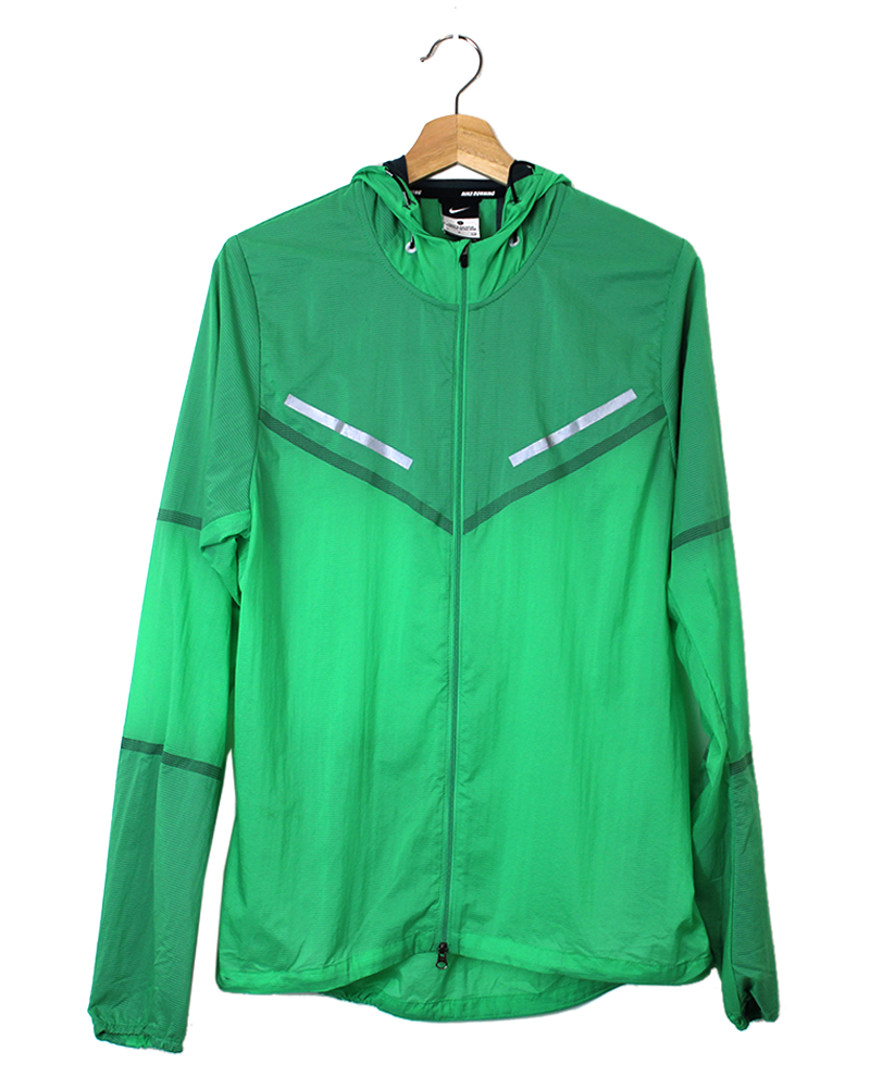 Lime green online nike windbreaker