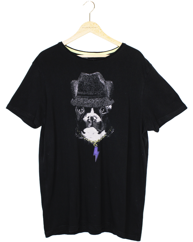 Black dog T-Shirt  - Main