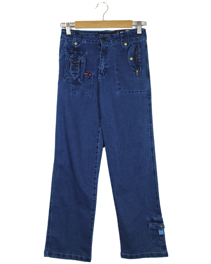 Blue Denim Pants - Main