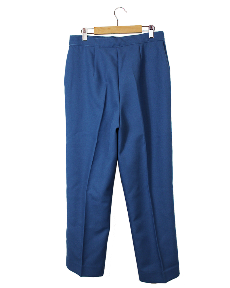 Blue Tailoring Boss Trousers - Detailed view