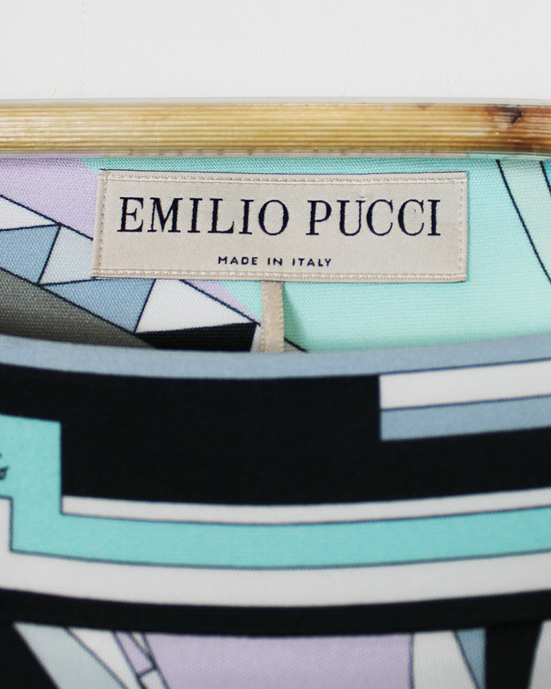	Emilio Pucci 60s Style Green Mini - Detailed View