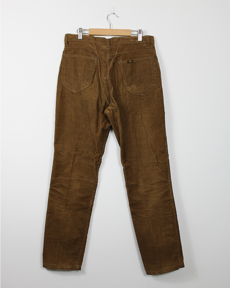 Brown Cordurouy Pants - Detailed View