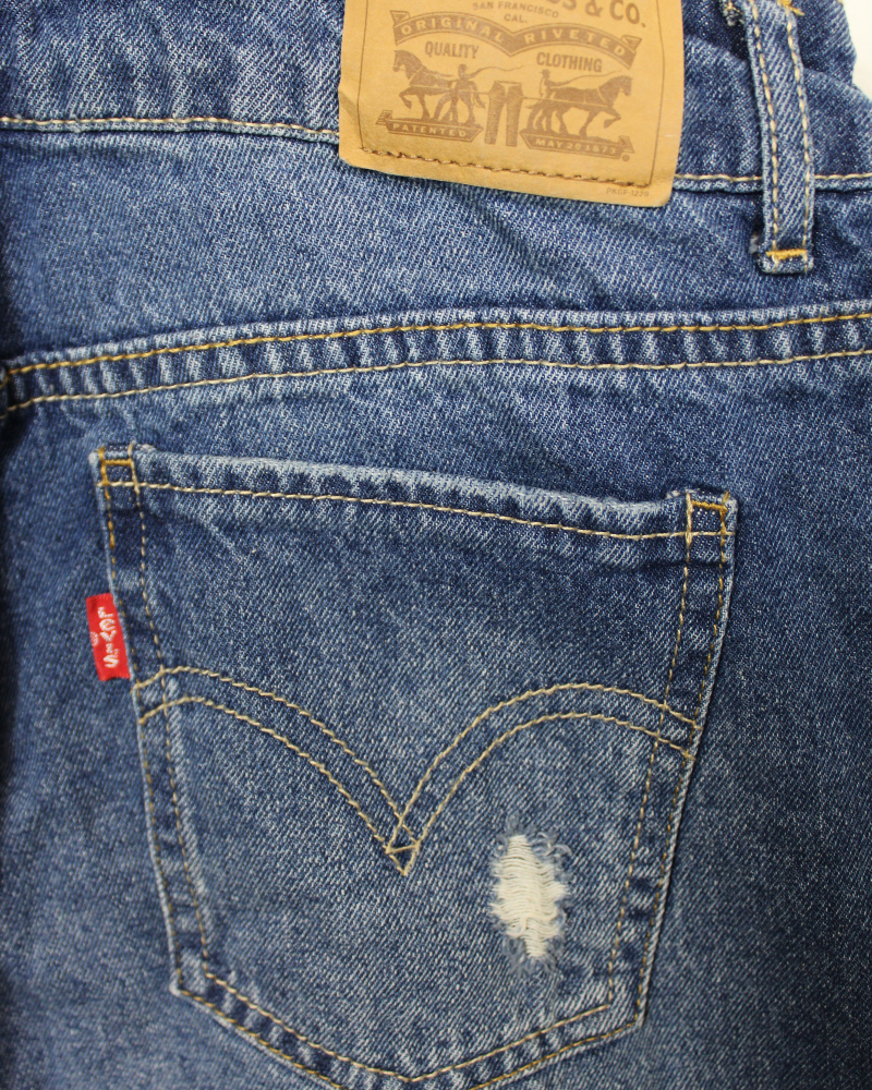 Levis Denim Overall - Detailed View