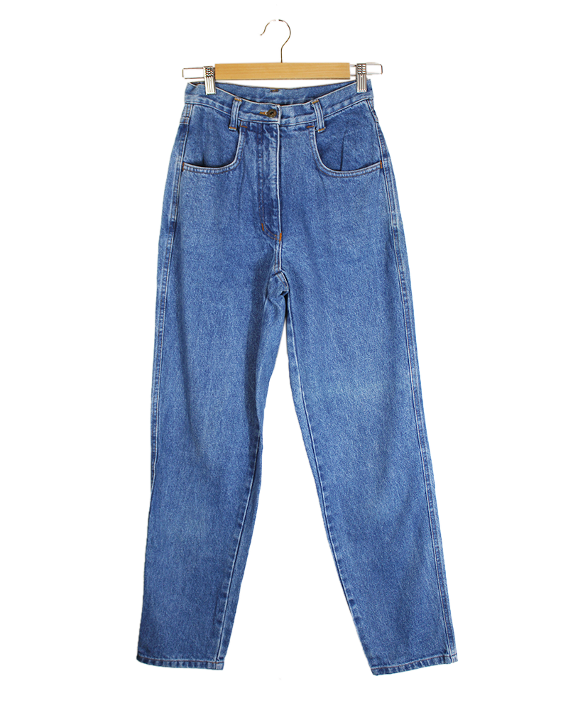 Vintage Perfect High Waisted Jeans Pants - Main