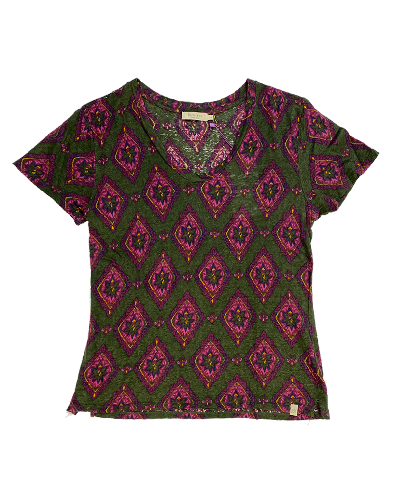 Purple Flowered Kite T-Shirt - Main