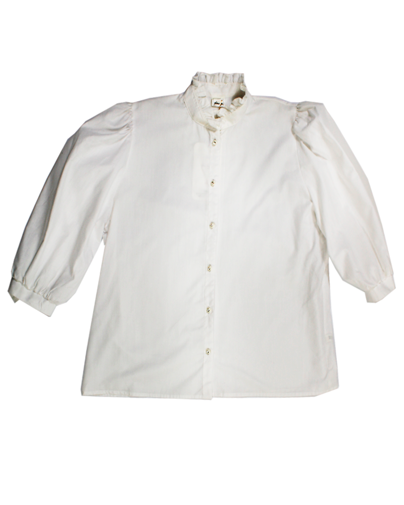 Royal Collar White Shirt - Main