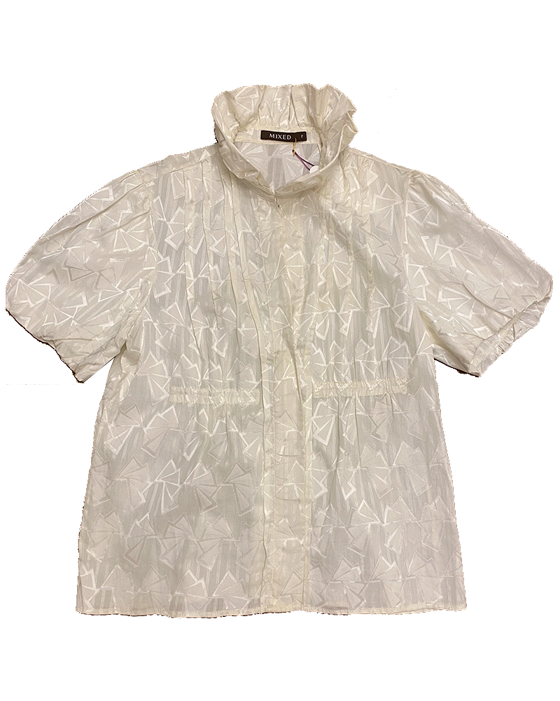 White Fan Shirt - Main
