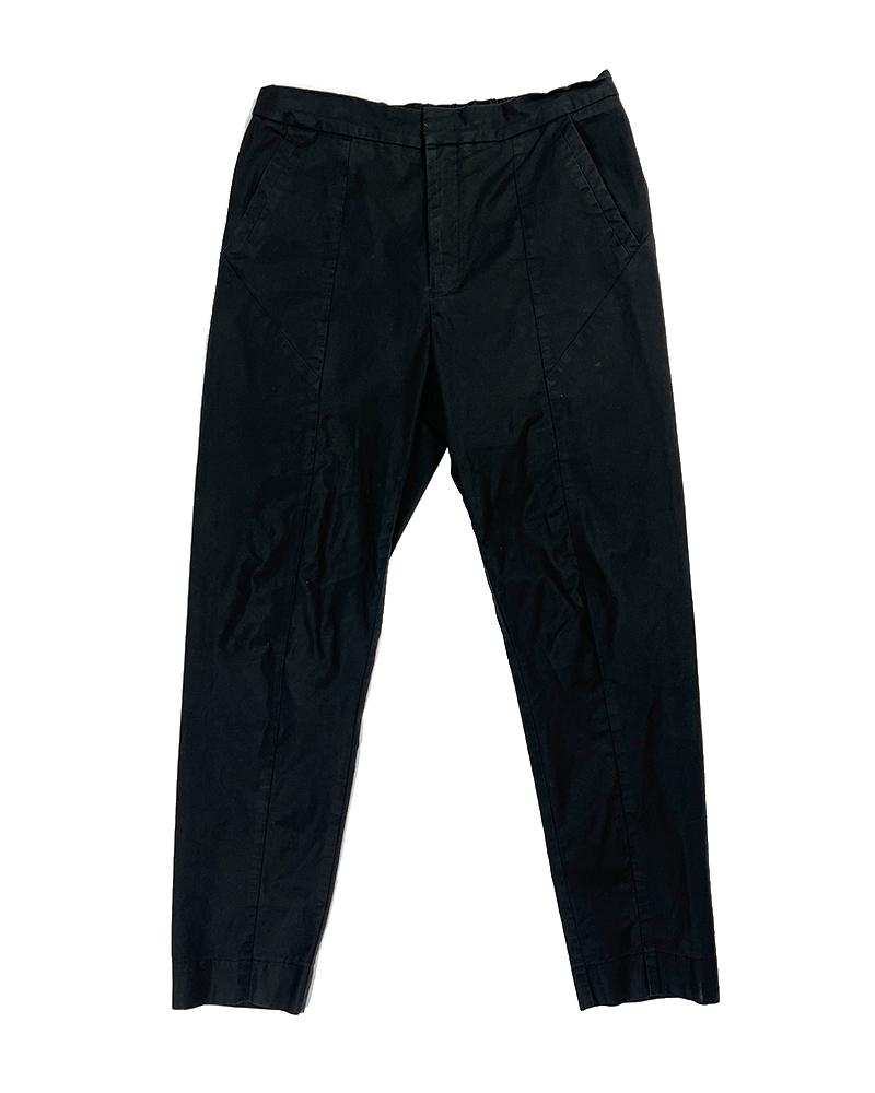 Black Skiny Egray Pants - Main