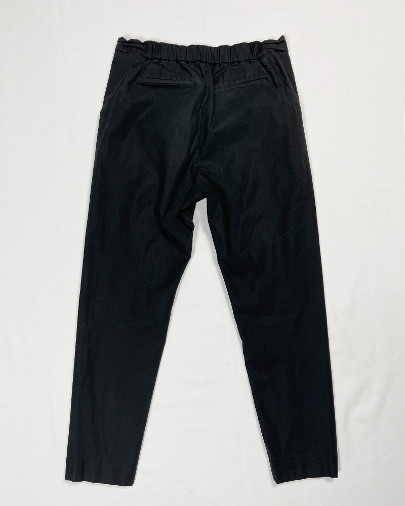 Black Skiny Egray Pants - Detailed View