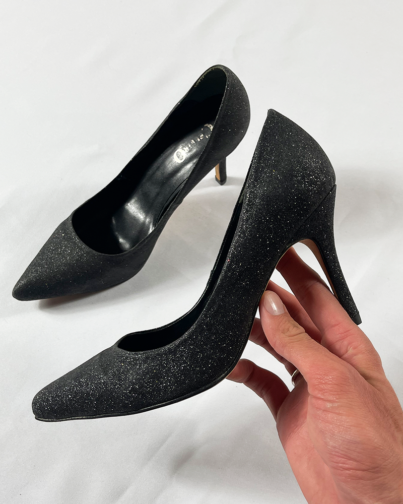 Scarpin black online