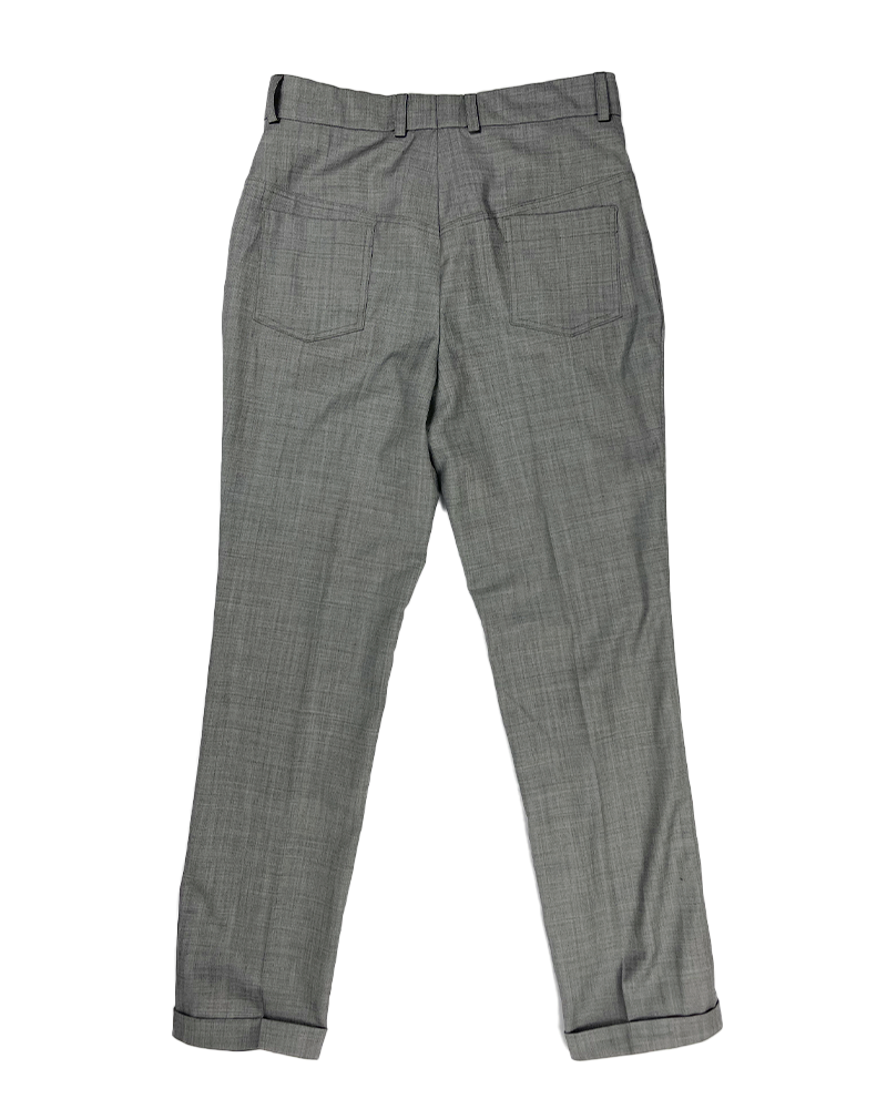 Grey Smoke Tailoring Trousers - Detailed view