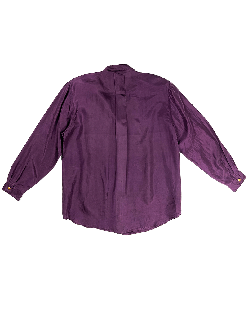 Ready to Office Purple Shirt - Detailed view