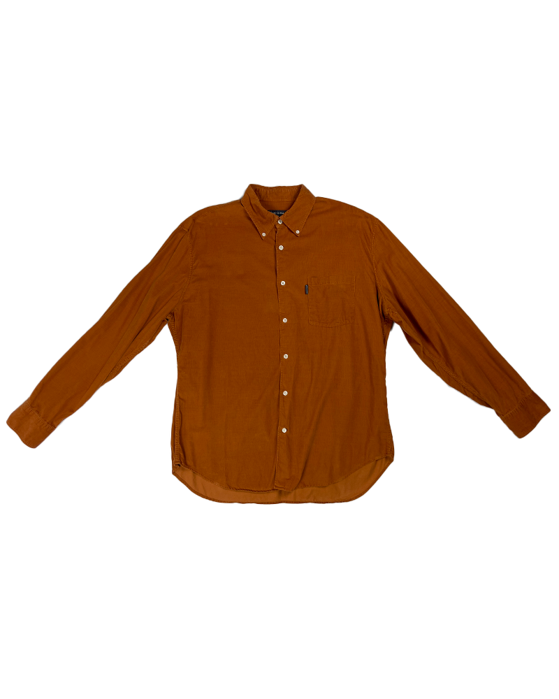 Orange Corduroy Cool Shirt - Main