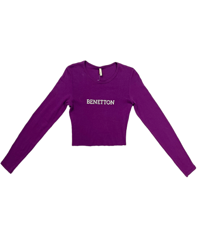 Benetton Purple Top - Main