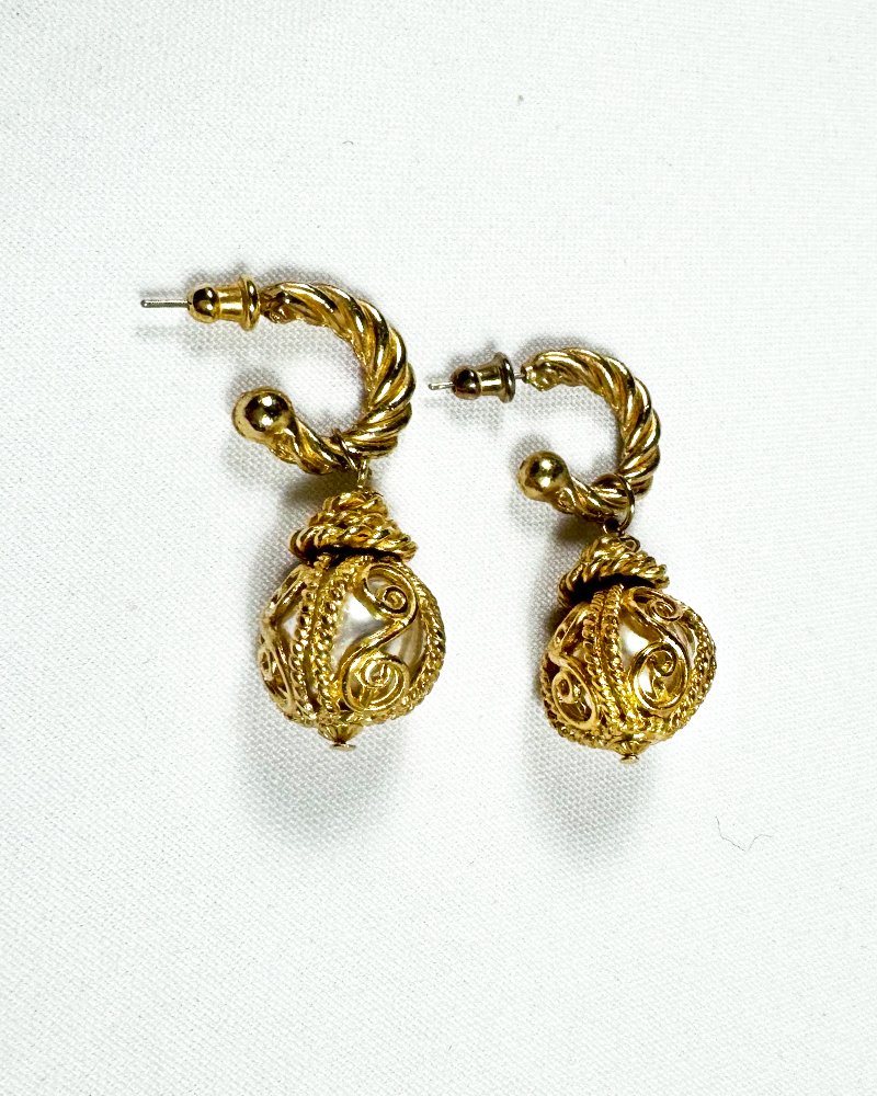 Cappadocia Golden Earrings - Main